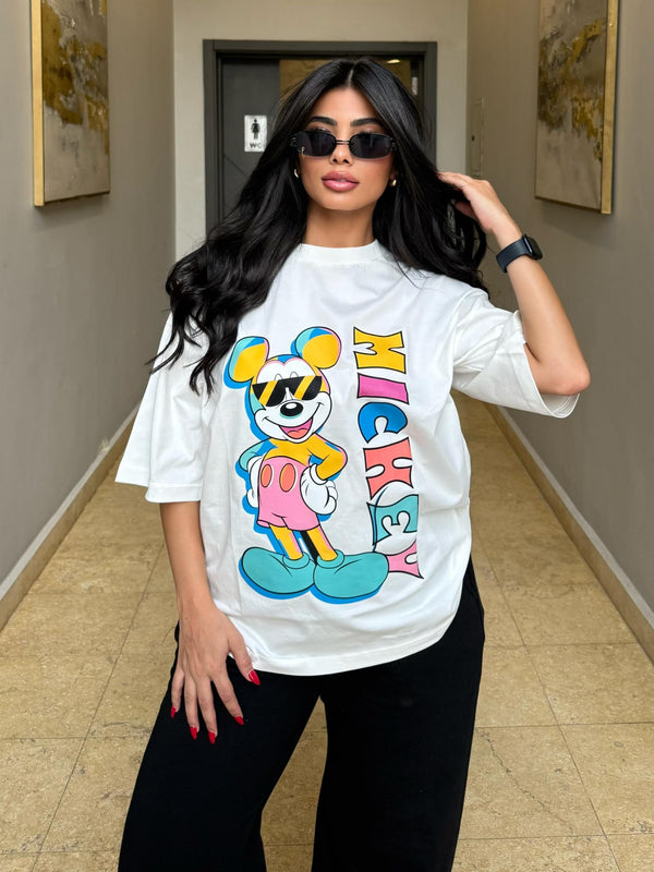 Disney Princess Sleeveless Tishirt oversize white